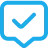Icono con un check que representa la facilidad de uso